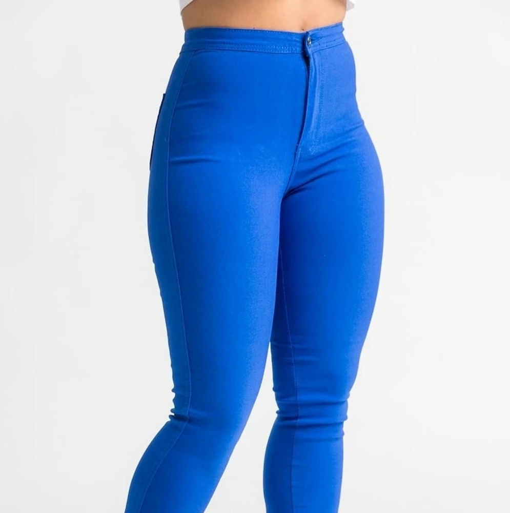 Royal Blue Skinny Jeans sz 1x